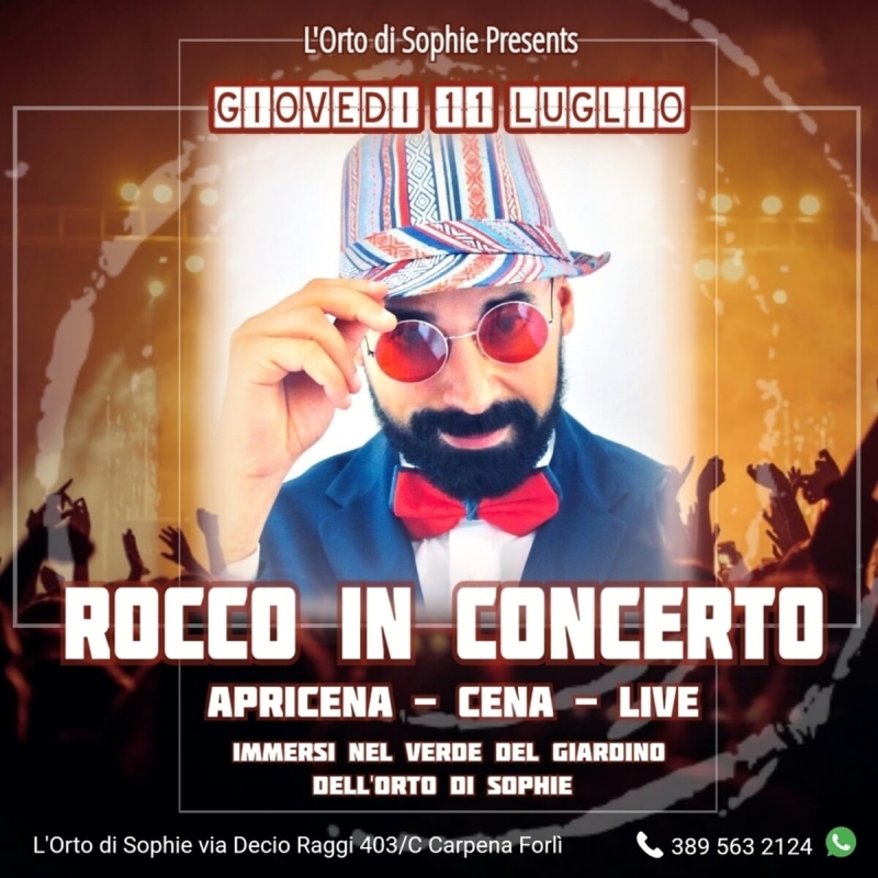 Rocco in concerto